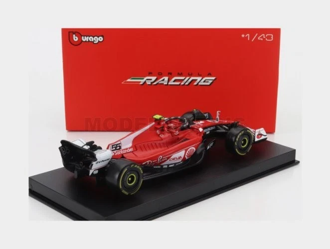 BURAGO 18-36835-S-VEGAS-VET FERRARI - F1 SF-23 TEAM SCUDERIA FERRARI N 55 LAS VE - Immagine 2 di 2