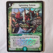 Duel Masters TCG - Spinning Totem- VERY RARE - 5/55 - DM07