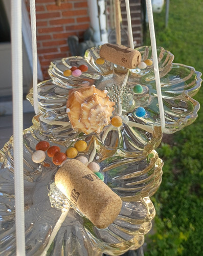 Handcrafted Glass Bee & Polinator Hydrating Station w/ clay resting spheres