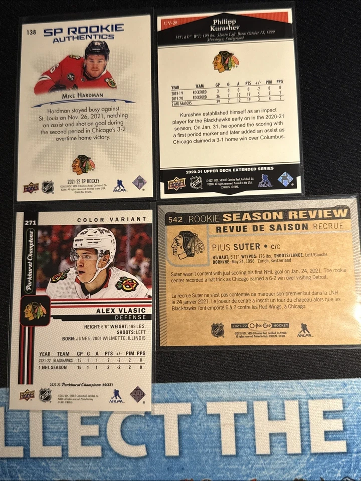 2020-22 Lot Chicago Blackhawks - Image 2 of 4