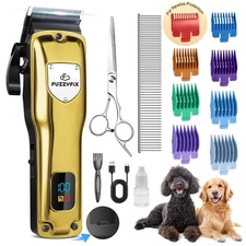 Dog Clippers for Grooming for Thick Heavy Coats, Professional Pet Grooming Cl...