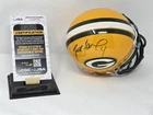 BRETT FAVRE signed PACKERS mini helmet JSA COA