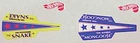 Hot Wheels Redline SNAKE AND MONGOOSE REAR ENGINE DRAGSTER STICKER SET