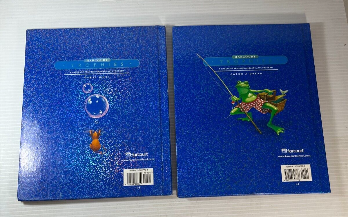 Harcourt Trophies Grade 1 Teacher Student Bundle Set of 10 Books 2005