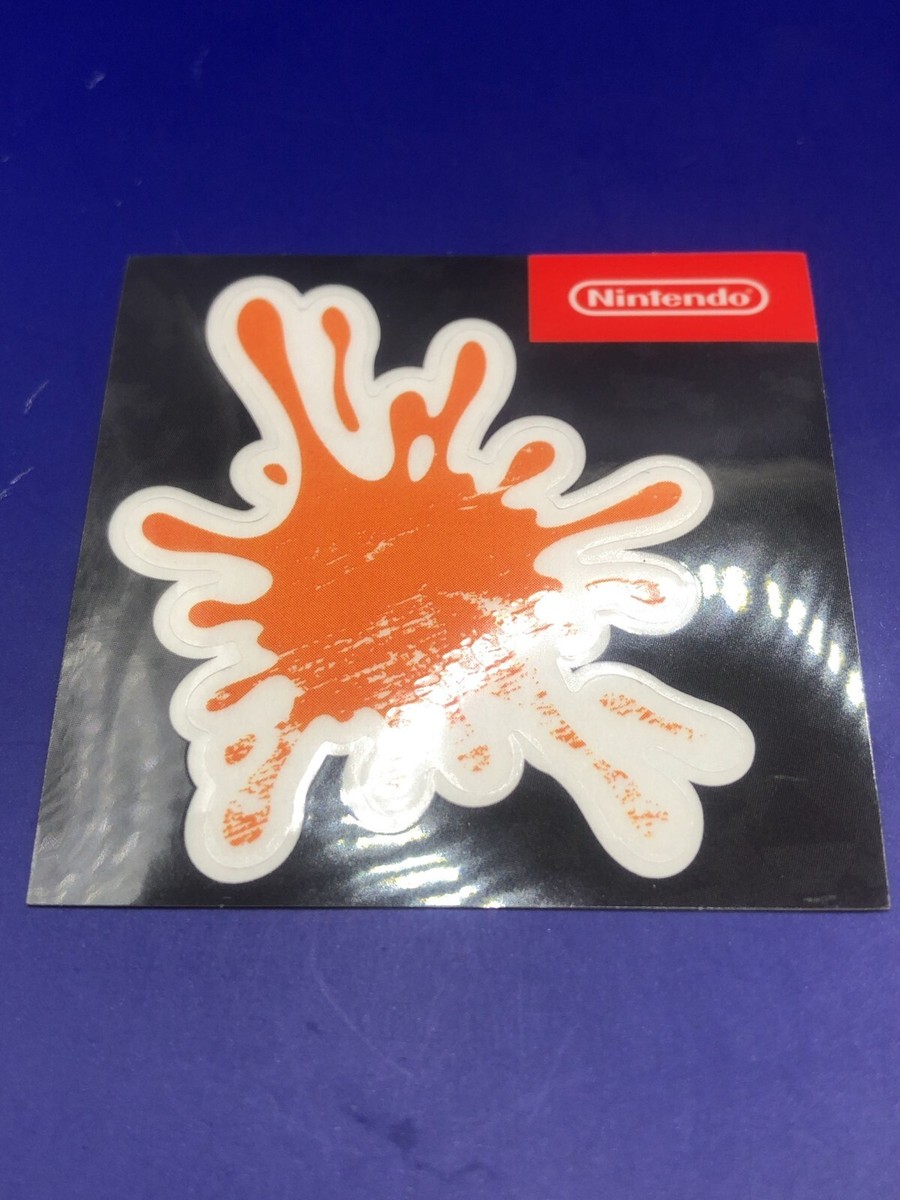 Orange Ink Splatoon 3 Nintendo Tokyo Sticker Seal | eBay