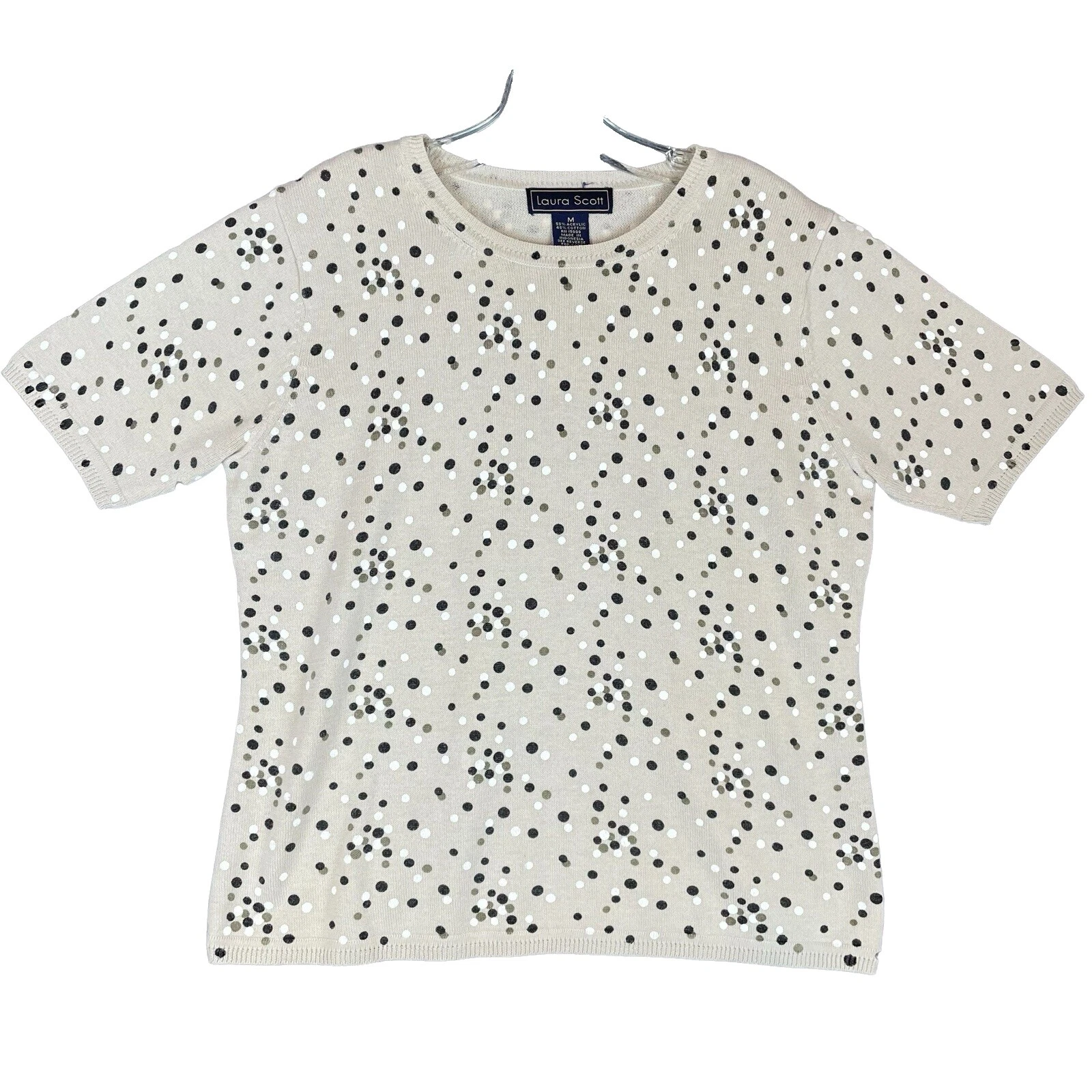 Tops casuais femininos de acrílico Laura Scott