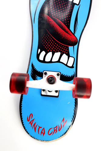 Santa Cruz Skateboard Screaming Foot Cruzer OJ III Wheels 32in x W9.4 in - Imagen 10 de 15