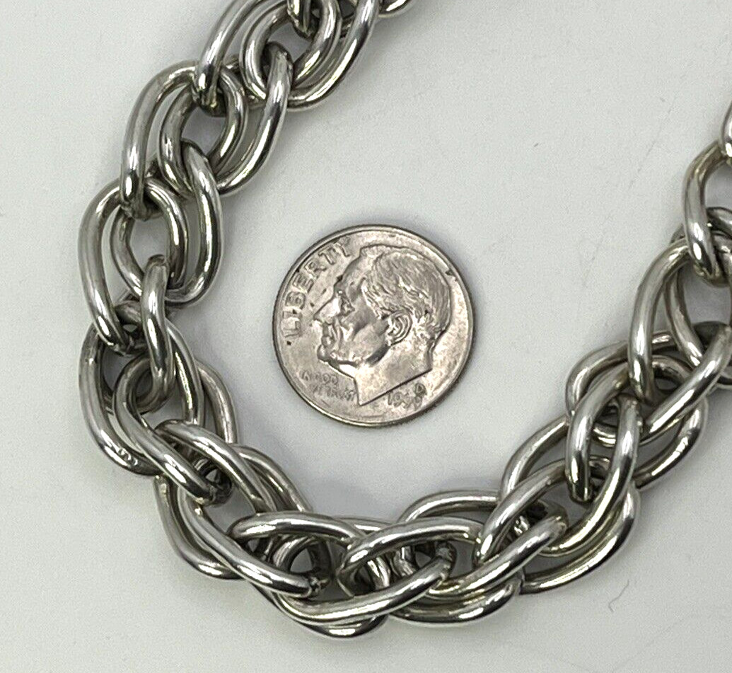 POSH UPSCALE Solid Sterling Silver 925 TWIST CHAI… - image 7