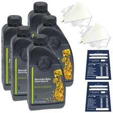 5 Liter Original Mercedes-Benz Motor&ouml;l 5W30 229.52 inkl. Trichter + Anh&auml;nger
