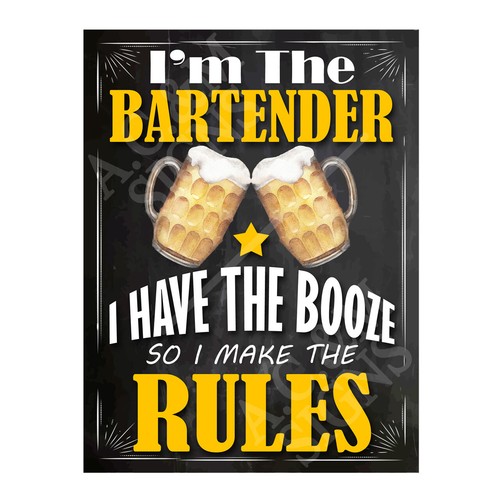 Metal Sign Plaque Tin Home Bar Pub Man Cave Shed Garage Aluminium Signs OM007 - Picture 37 of 101