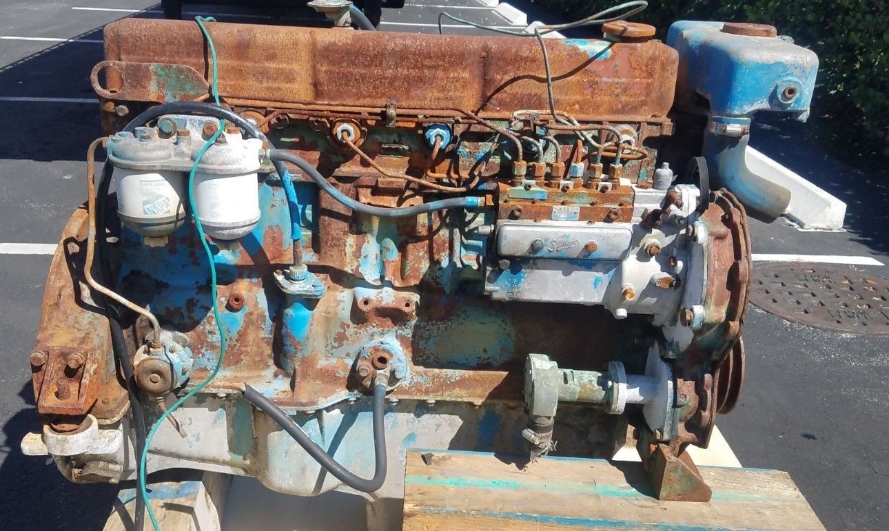 Ford Dorsett 2715E / 6D380, Marine Diesel Engine, 120HP eBay