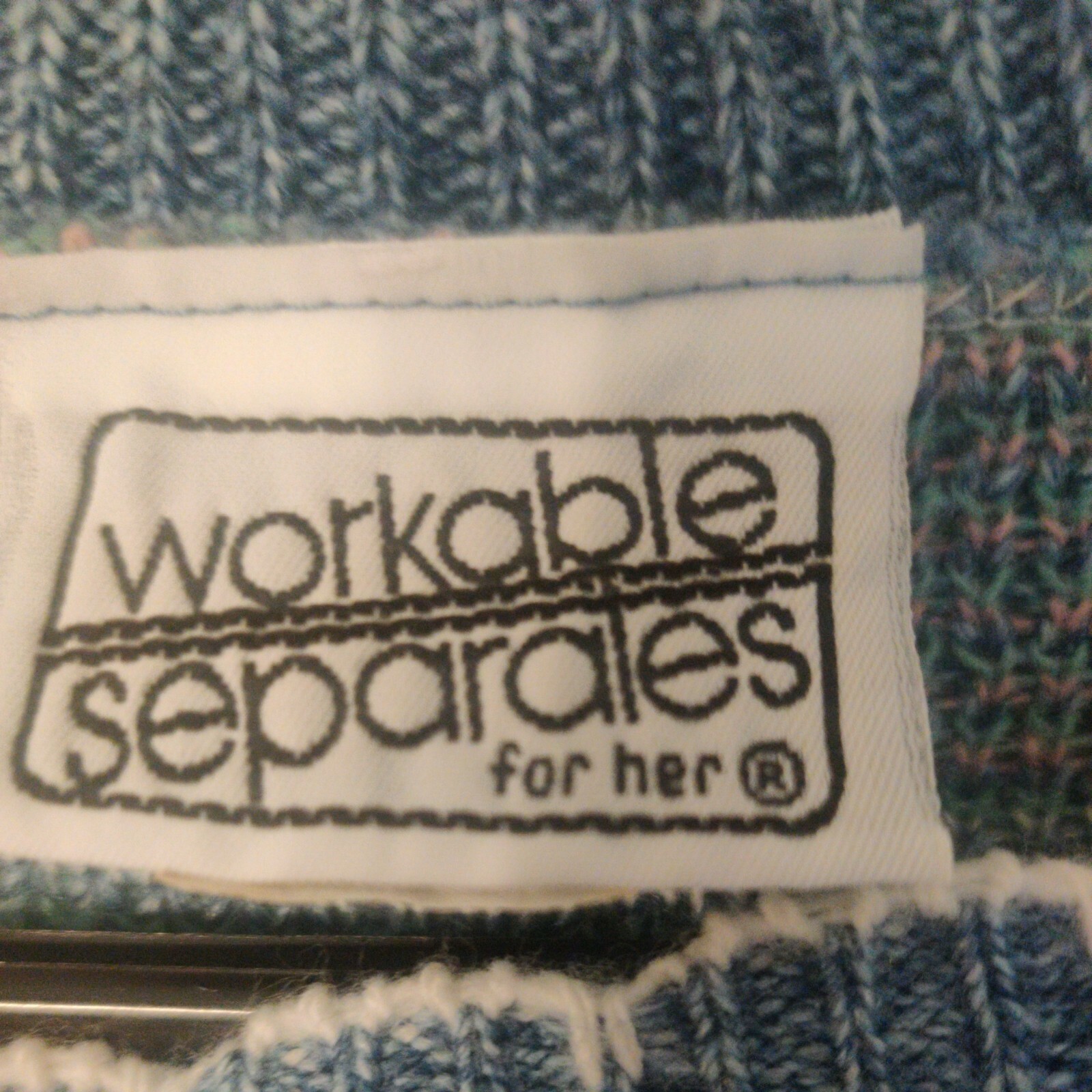 Vintage Workable Separates For Her Adele Knit Pas… - image 4