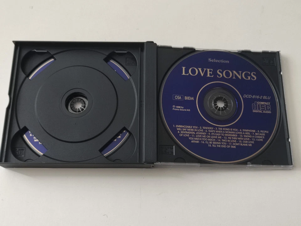 Selection Love Songs - Frank Sinatra Judy Garland Bing Crosby u.a. - Doppel-CD - Bild 4 von 4
