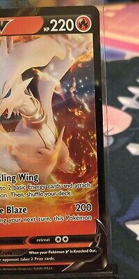  Reshiram V 24/195- Silver Tempest - Pokemon Ultra Rare Card -  Holo Foil : Toys & Games