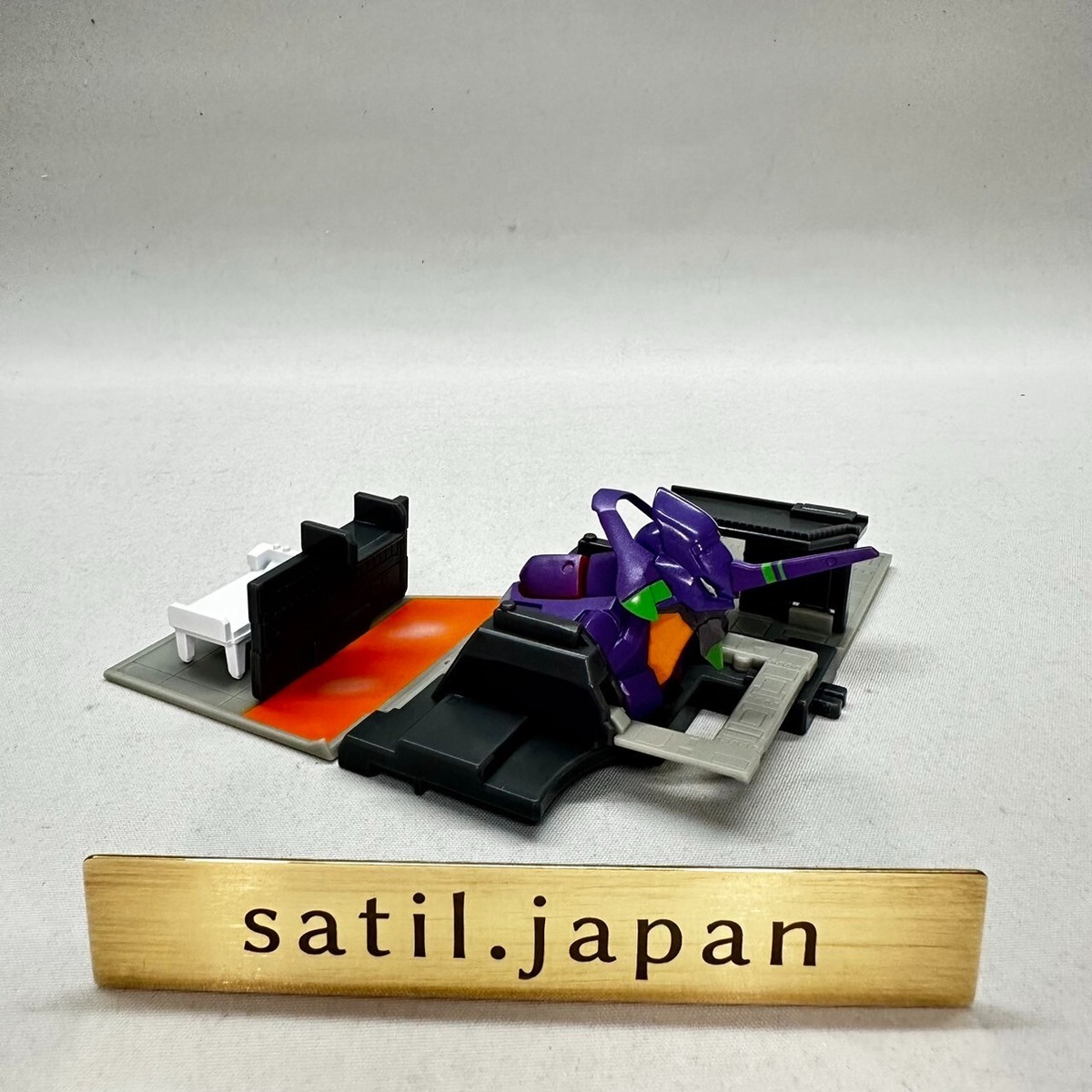 USED] Bandai Evangelion Welcome To The Nerv Base Diorama Set of 5