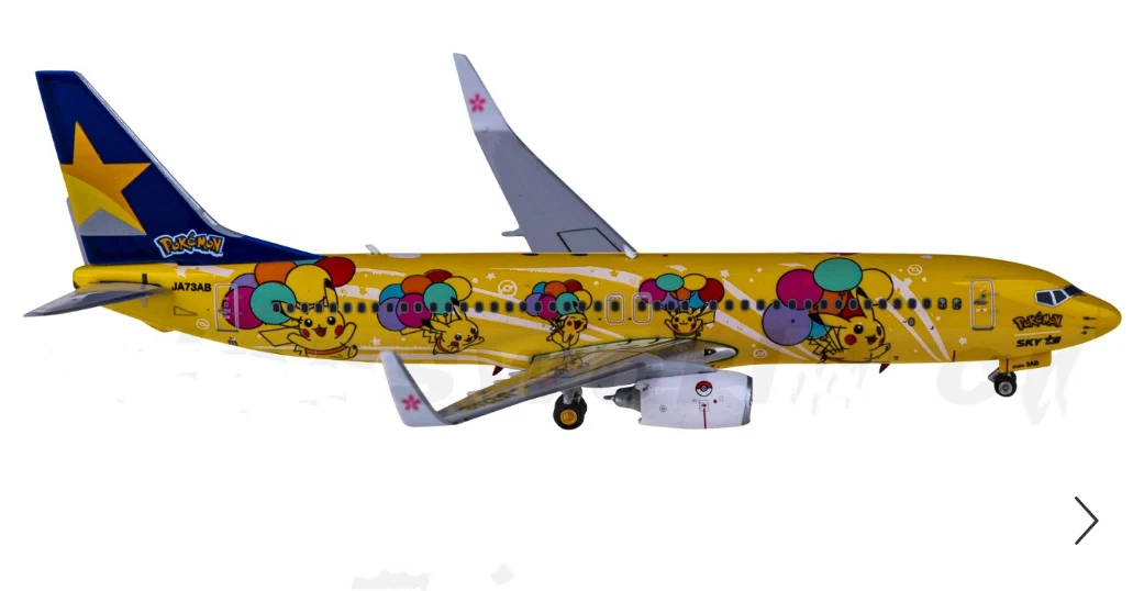 1:400 Phoenix Skymark Airlines BOEING 737-800 Passenger Airplane Diecast Model