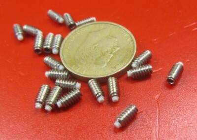 Viti A Brugola Con Punta In Nylon Kmac 8-32 X 1/4 - Acciaio Inox 18-8, Confezione 25 Pezzi - Foto 4