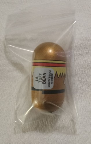 MIGHTY BEANZ LIMITED EDITION METALLIC GOLD TUFF BEAN #18 GOLD 2004 VERSION - Picture 4 of 4