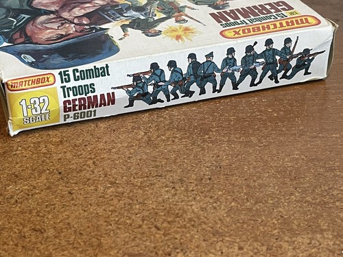 Vintage / Retro 1970s / 1980s, Matchbox WW2 German Infantry Toy Soldiers, in Box - Picture 16 of 17
