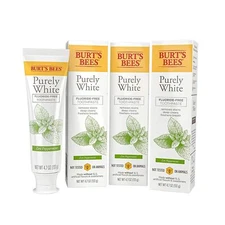 BL Burts Bees Toothpaste Purely White 4.7oz Zen Peppermint (23509)*PACK OF 3*