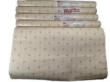 Wallpaper Pre Pasted Borden Wall Tex 5 Rolls Vintage 1986 Farmhouse Cottage READ