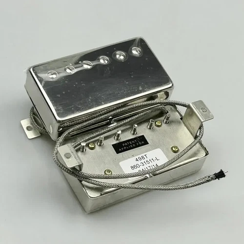 Alnico V Guitar Pickups Gib 498R 498T Humbucker Pickup Set Golden Cover For GIB