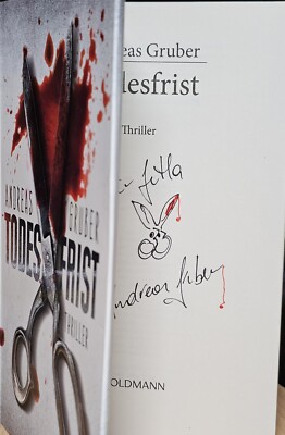Andreas Gruber - Todesfrist (mit Autogramm) | Buch | SEHR GUT