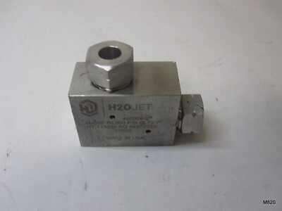 #ad H2O JET HIGH PRESSURE ELBOW 400009 2 66000 PSI 72°F 316 STAINLESS STEEL $44.83