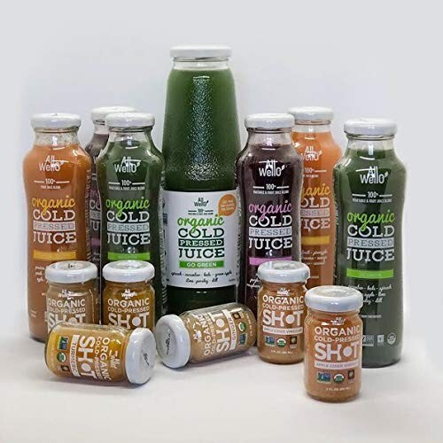 Organic Cold Pressed Juice Drinks with Real Fruits and Vegetables Gluten Free... - Picture 7 of 7