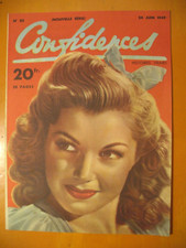 Confidences Histoires vraies. N° 85 du 24/06/1949. BD de Rip Kirby