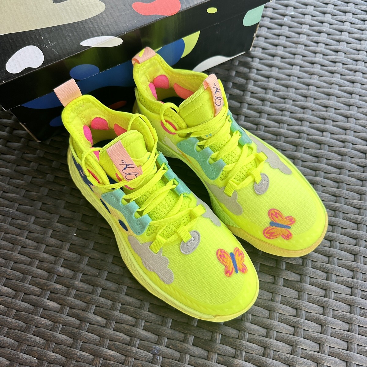 Adidas Harden Vol. 5 J Futurenatural Solar Yellow Kid's Adidas Harden Vol. 5 J Futurenatural Solar Yellow Kid's