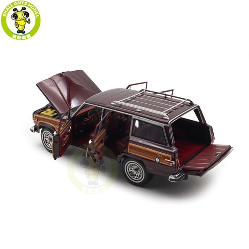 1/18 Jeep Grand Wagoneer 1991 DD MODELS BLACK CHERRY Diecast Model Car - Picture 8 of 18