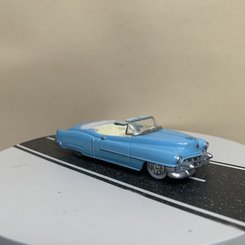 High Speed Readers Digest 1953 Cadillac Eldorado Convertible Light Blue 1:64 NM - Picture 9 of 14