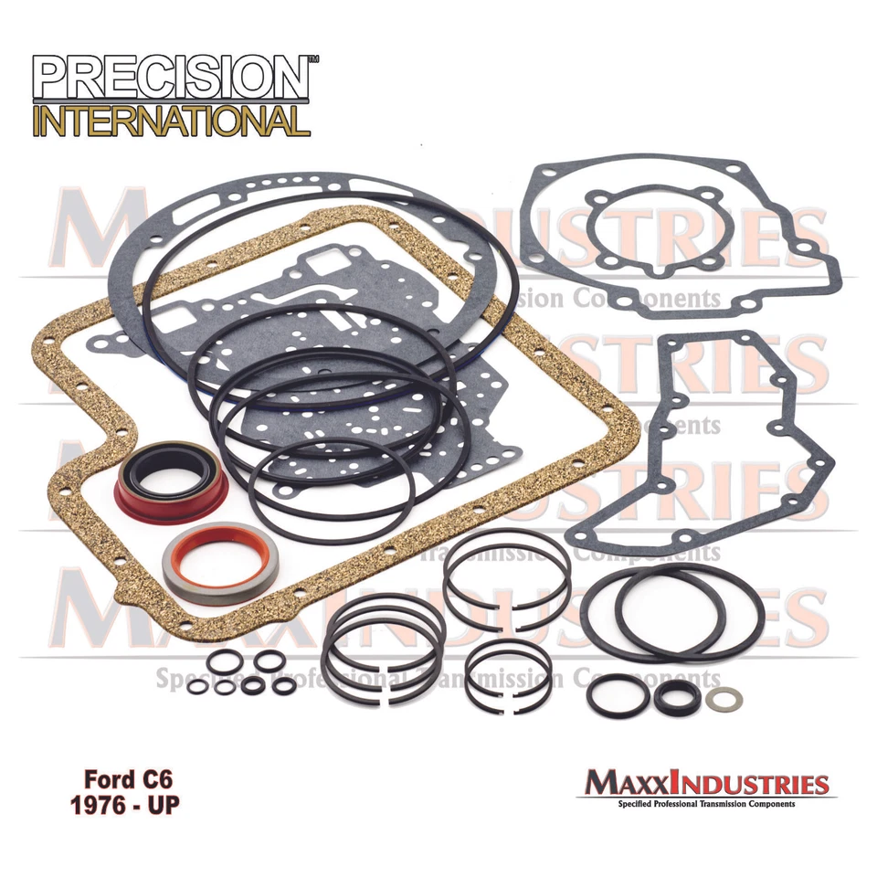 1976-up C6 Transmission Deluxe Master kit de reconstrução com embreagens de aço Raybestos - Imagem 3 de 4