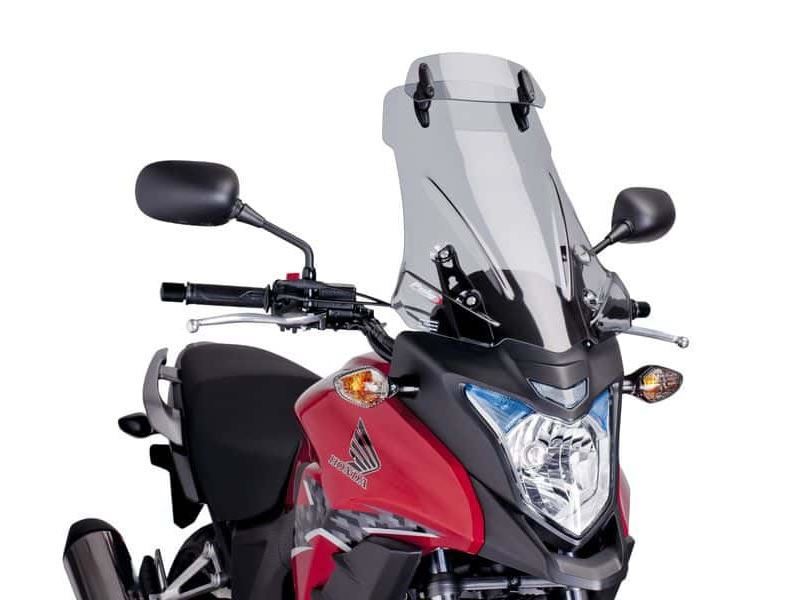 Puig Light Smoke Touring Screen With Extender Honda CB500 X 2013-2015