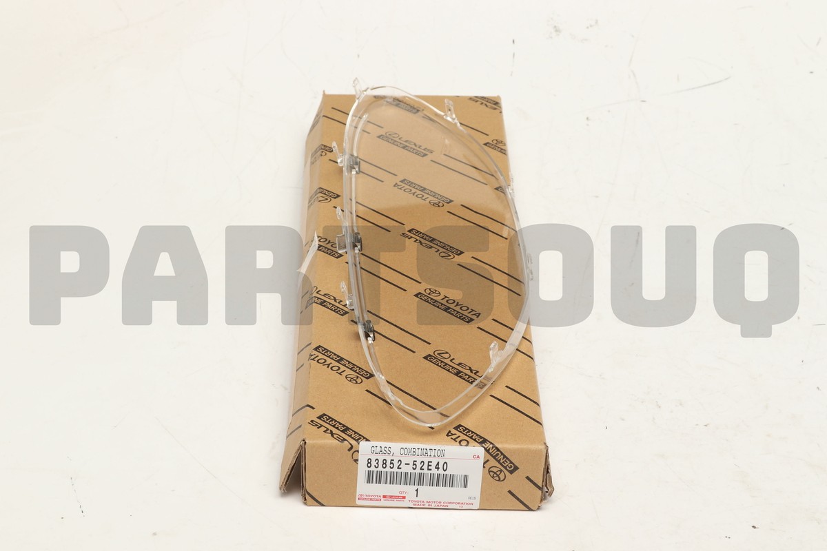 8385252E40 Genuine Toyota GLASS, COMBINATION METER 83852