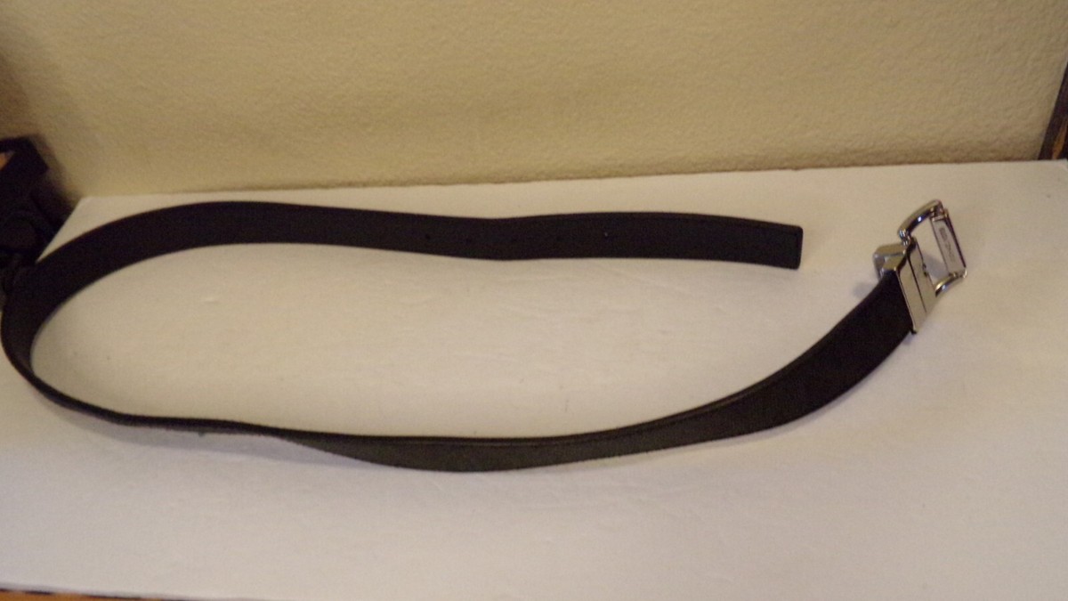 Michael Kors Black Logo Belt 39