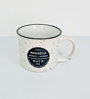 MAGNOLIA Campfire Market Garden Waco TX Silos Coffee Mug Cup-Chip Joanna Gaines