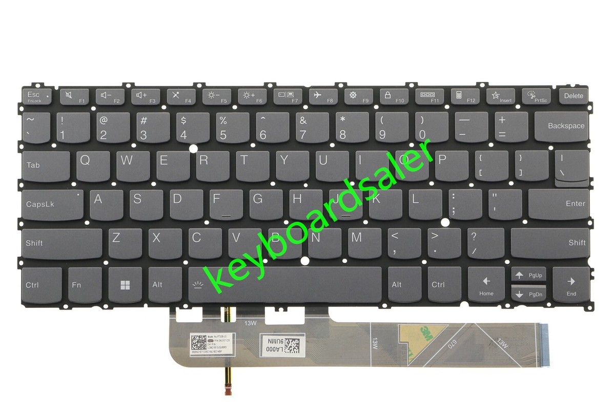New US Backlit Keyboard For Lenovo YOGA 6 13ALC7,82UD,YOGA 6