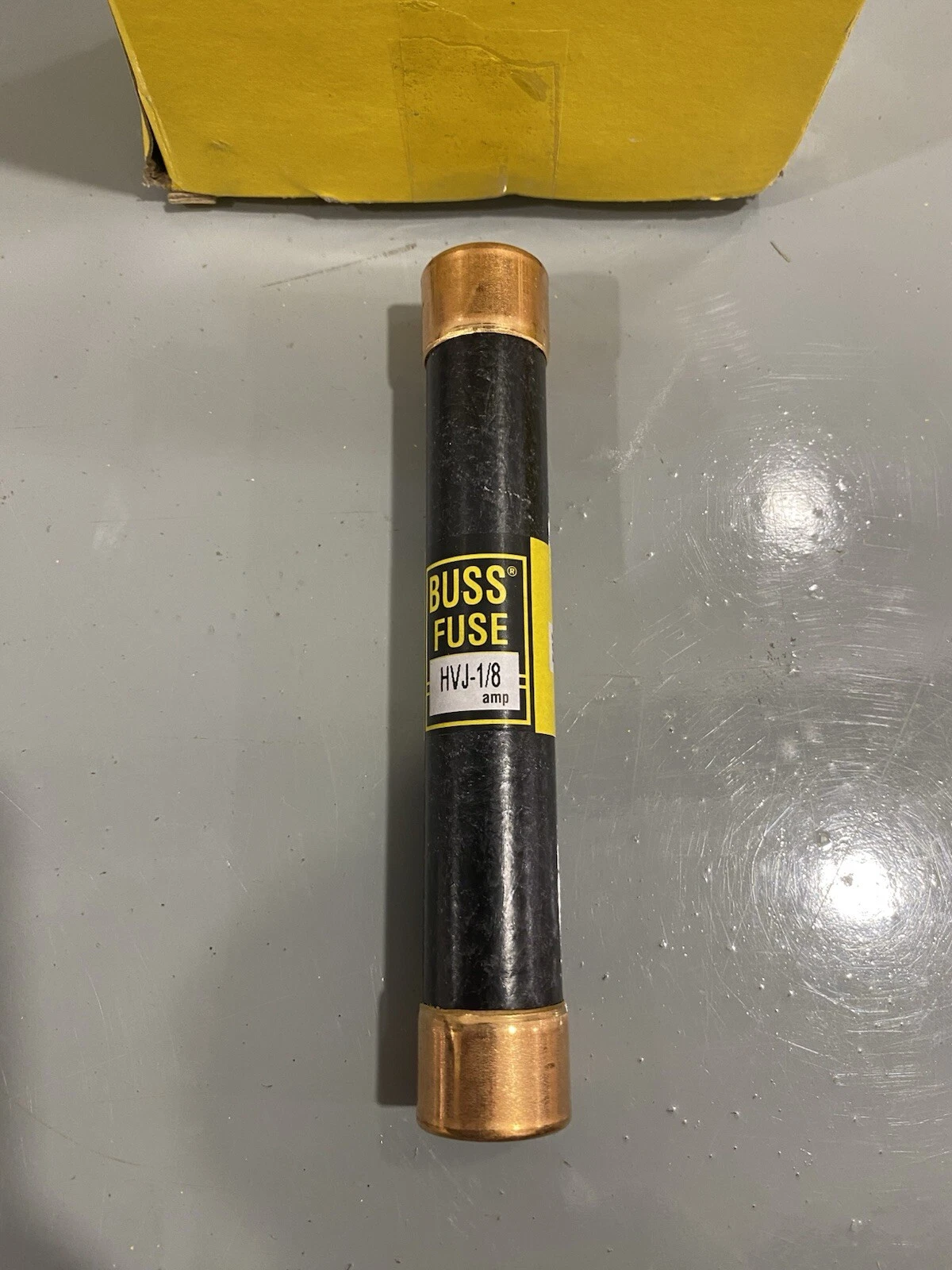Cooper Eaton Bussman HVJ-1/8 High Voltage Fuses 125mA 10x126mm New Box Of 10 8
