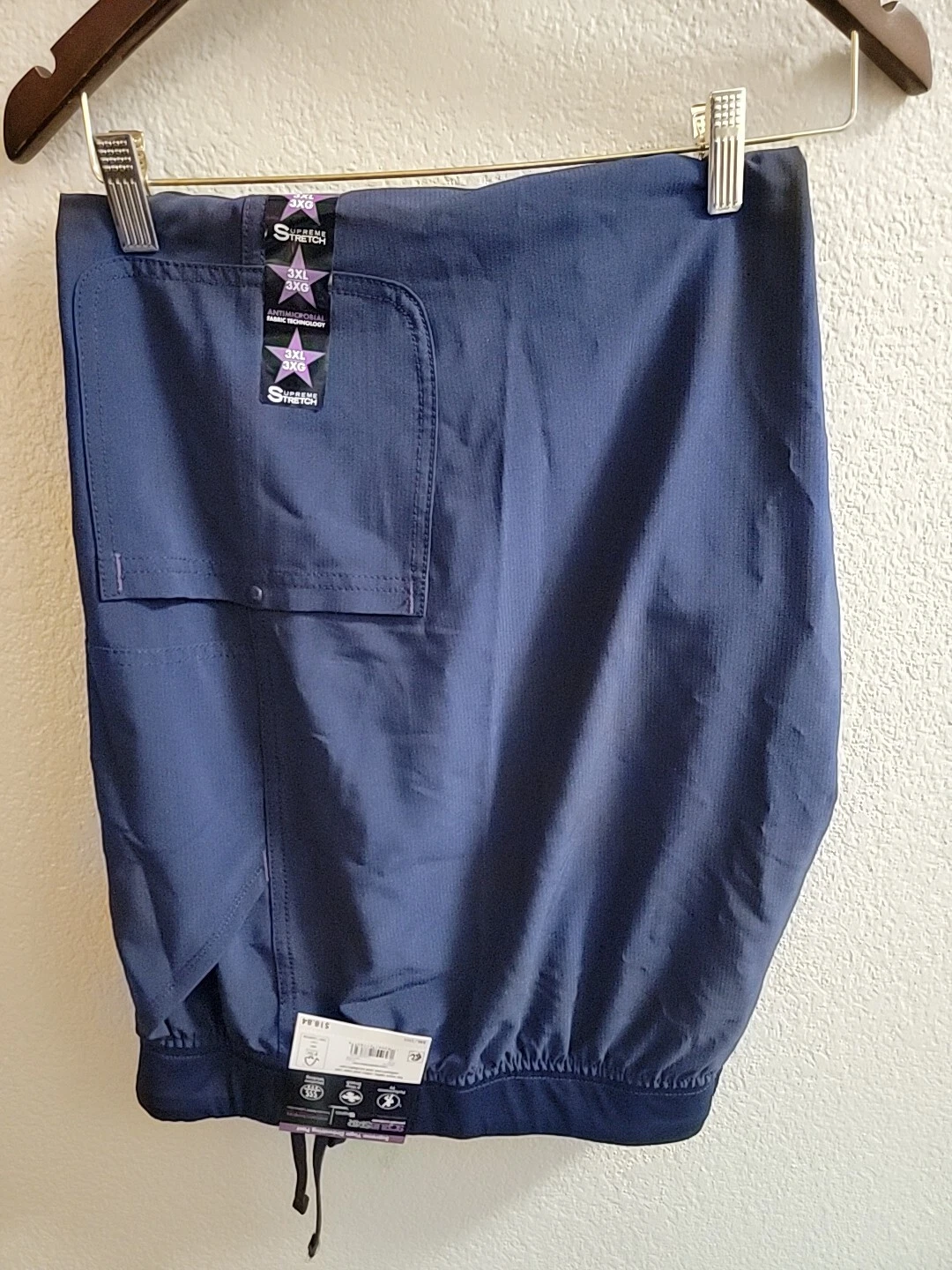 pantalon scrubstar Supreme Yoga cordon taille 3XL stretch neuf avec étiquette évacuation de l'humidité 
