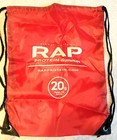 RAP Rapid Active Protein Supplement Drawstring Backpack Arnold Expo New — photo 2