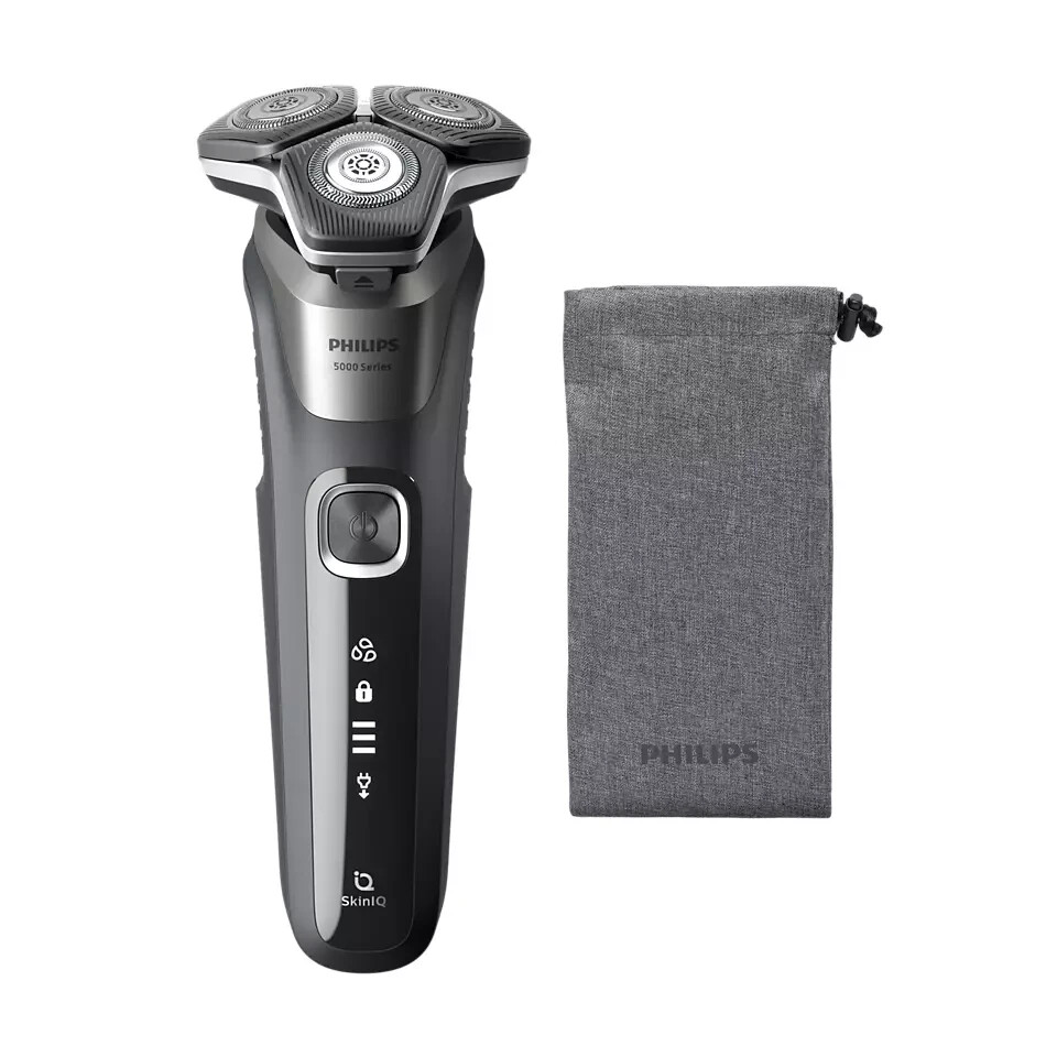 Rasoio Philips Serie 5000 S5887/10: Comfort SkinIQ per l'Uomo Moderno