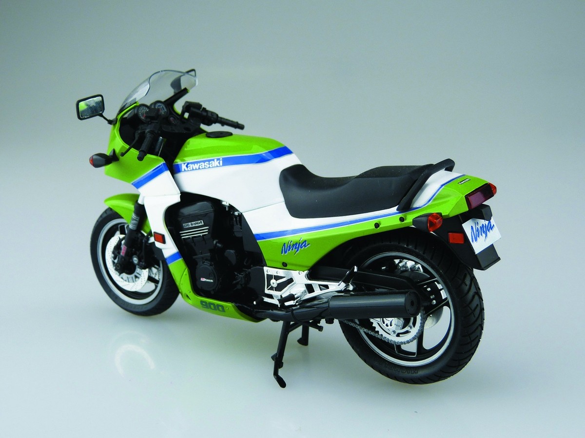 Kawasaki GPz バイクモデル 1/12 アオシマ 1/12 ザ・バイク No.29 カワサキ ZX900A GPZ900R Ninja