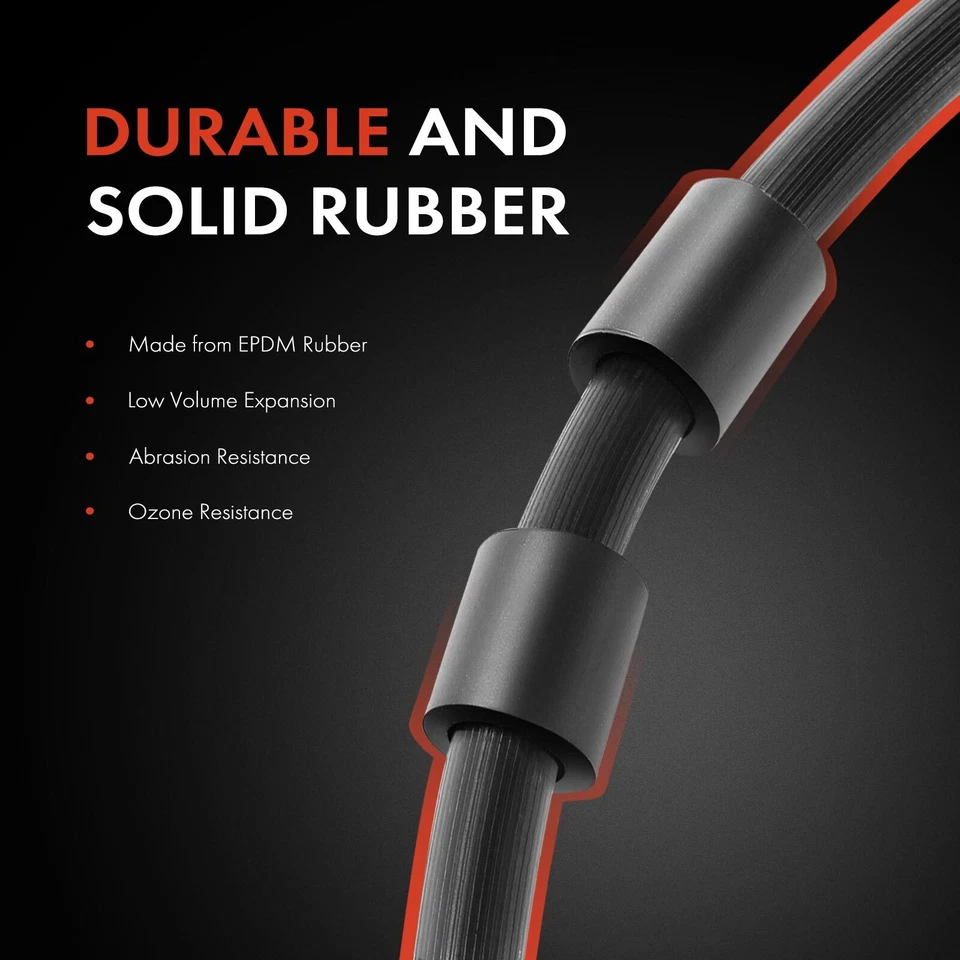 2x Rear LH & RH Brake Hydraulic Hose for Toyota Corolla iM Scion tC Lexus CT200h - Image 3 of 4