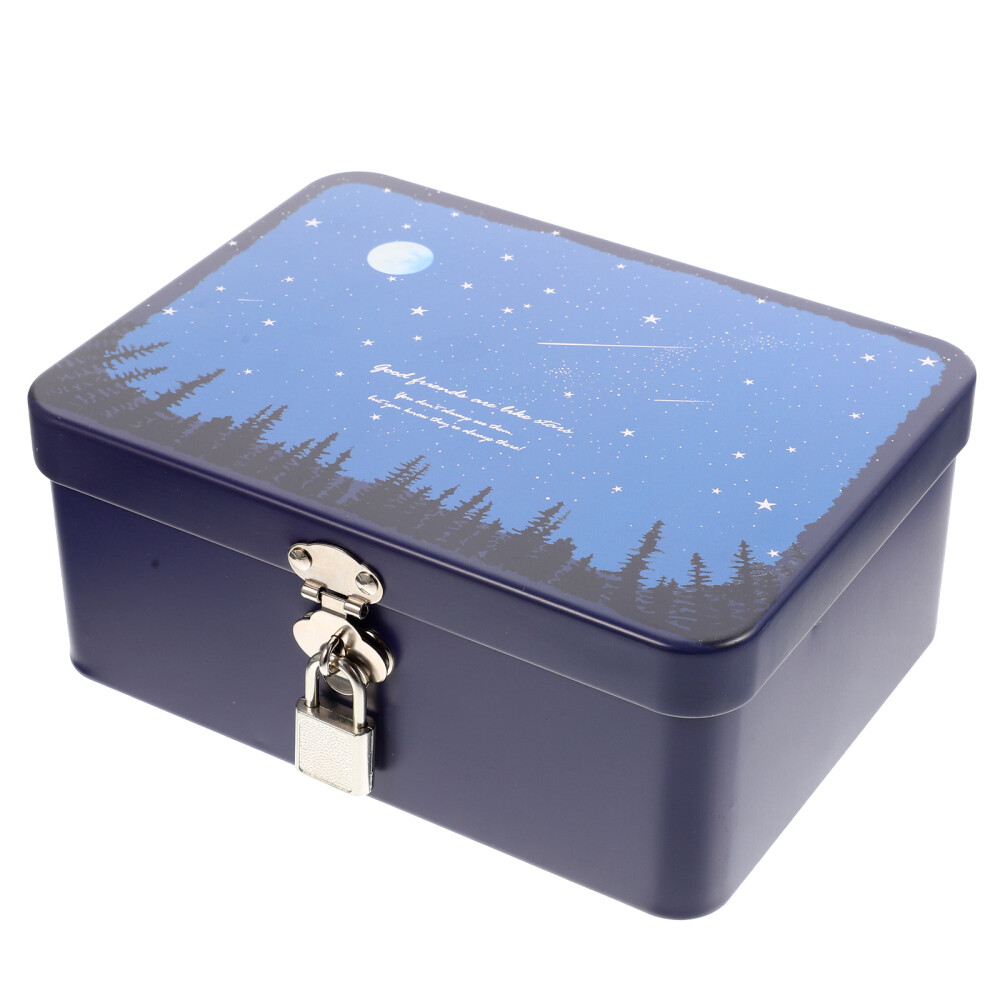 Lot De 8 Boîtes En Fer Blanc Rectangulaires Noël - 12x9x4 Cm, Avec Couvercle - Pour Biscuits, Bonbons, Cadeaux, Rangement Petit Bazar