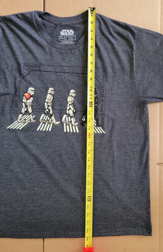 Star Wars Darth Vader Stormtroopers Abbey Road Gray Size: Large NWOT - Picture 14 of 19