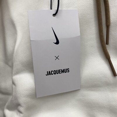 NWT Nike x Jacquemus Le Hoodie Off-White Adult Size Medium