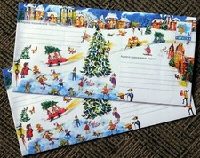 Christmas Holiday Postal Envelope For Letters Postcards Ukraine 2018 New Mint