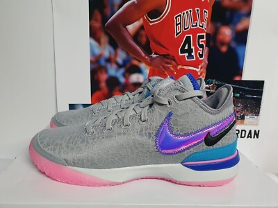 Nike Zoom LeBron NXXT Gen Wolf Grey Herren UK 8 EUR 42,5 (DR8784 002)